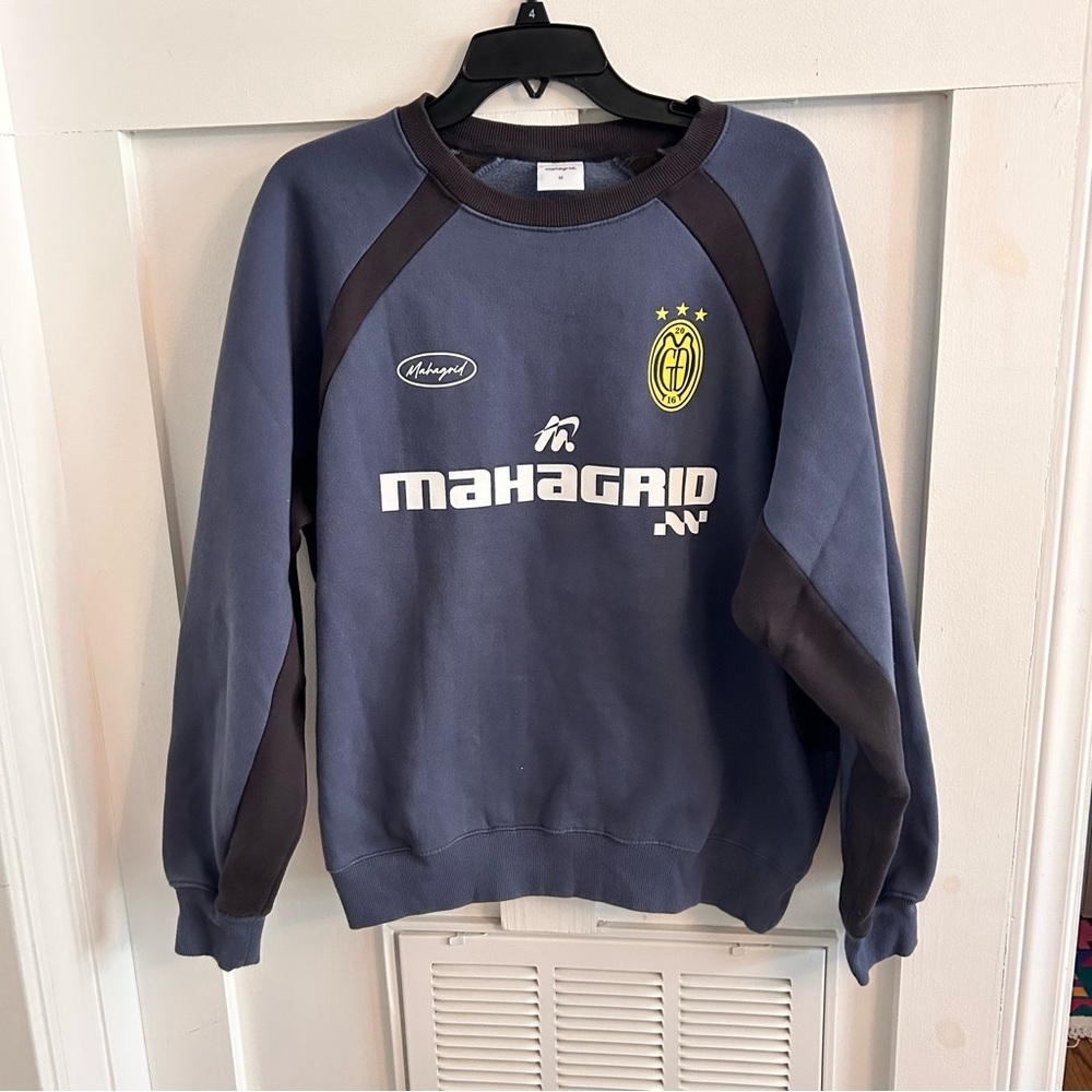 Mahagrid MGD Football Sweatshirt in navy Medium